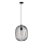 Závesný luster na lanku OVELLA 1xE27/15W/230V pr. 34 cm čierny