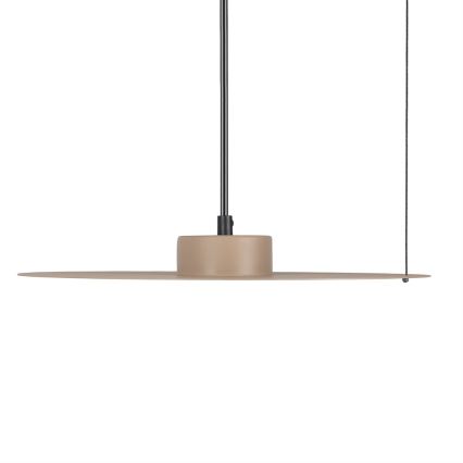 Závesný luster na lanku PIATTO 1xGX53/15W/230V pr. 35 cm béžový
