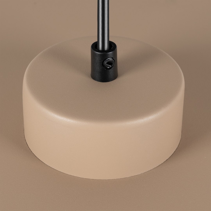 Závesný luster na lanku PIATTO 1xGX53/15W/230V pr. 35 cm béžový