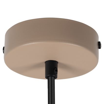 Závesný luster na lanku PIATTO 1xGX53/15W/230V pr. 35 cm béžový
