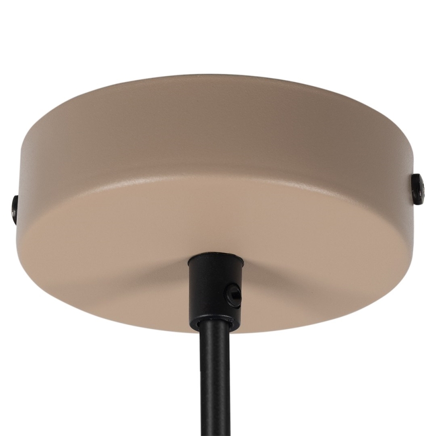 Závesný luster na lanku PIATTO 1xGX53/15W/230V pr. 35 cm béžový