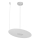 Závesný luster na lanku PIATTO 1xGX53/15W/230V, pr. 35 cm, biela