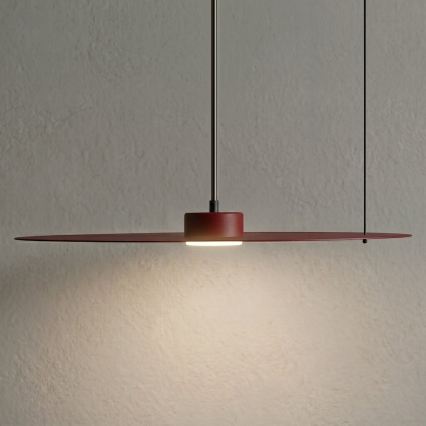 Závesný luster na lanku PIATTO 1xGX53/15W/230V pr. 55 cm vínová