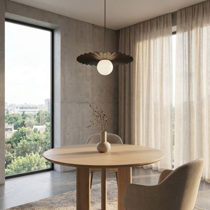 Závesný luster na lanku UMBRA 1xG9/8W/230V čierny