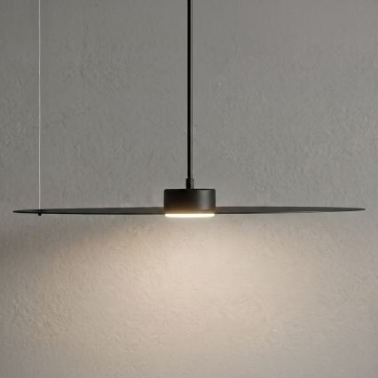 Závesný luster PIATTO 1xGX53/15W/230V pr. 55 cm čierny