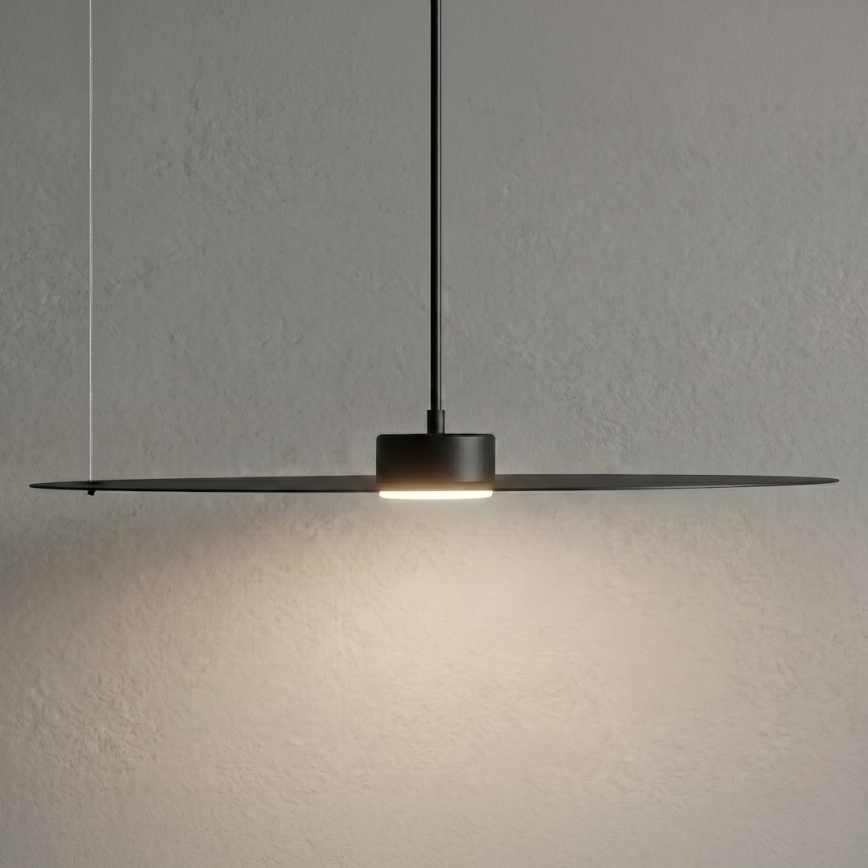 Závesný luster PIATTO 1xGX53/15W/230V pr. 55 cm čierny