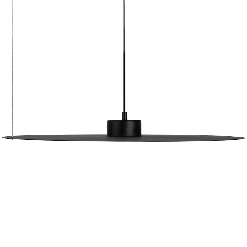 Závesný luster PIATTO 1xGX53/15W/230V pr. 55 cm čierny