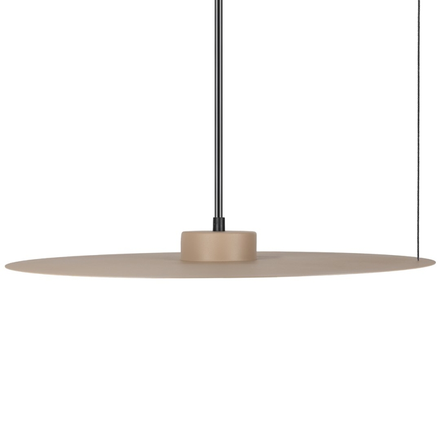 Závesný luster PIATTO na lanku, 1xGX53/15W/230V, pr. 45 cm, béžový