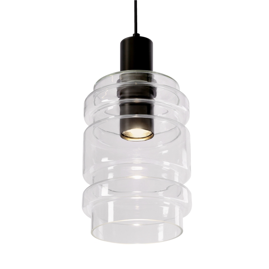 Závesný luster RADON na lanku 1xE27/40W/230V číry