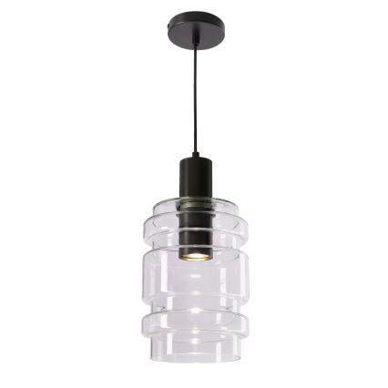 Závesný luster RADON na lanku 1xE27/40W/230V číry