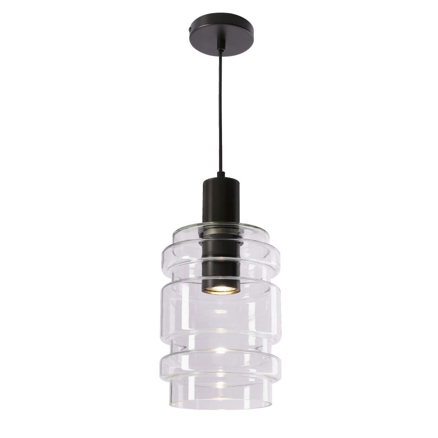 Závesný luster RADON na lanku 1xE27/40W/230V číry
