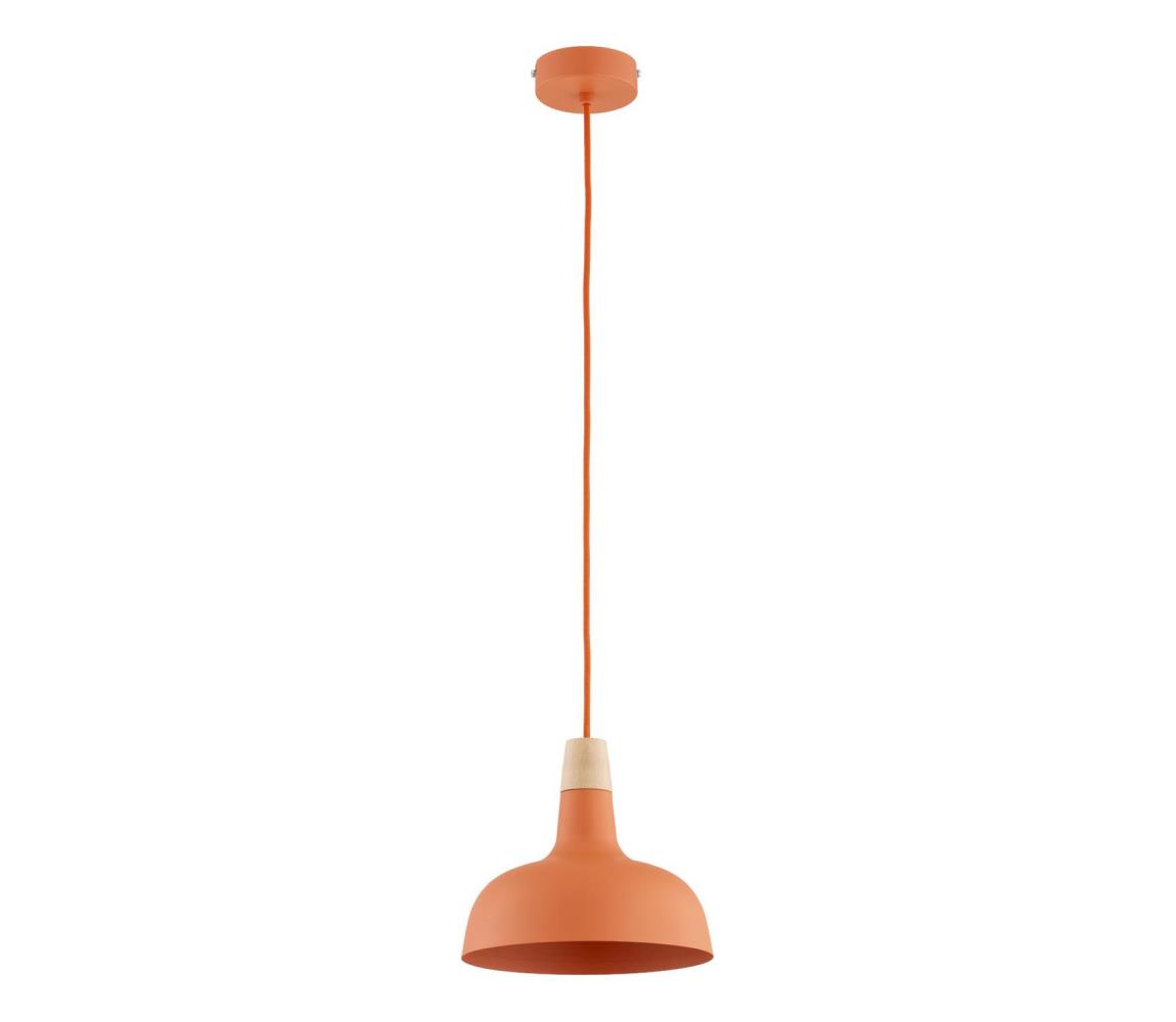 Závesný luster RODOS 1xE27/15W/230V oranžový 61628