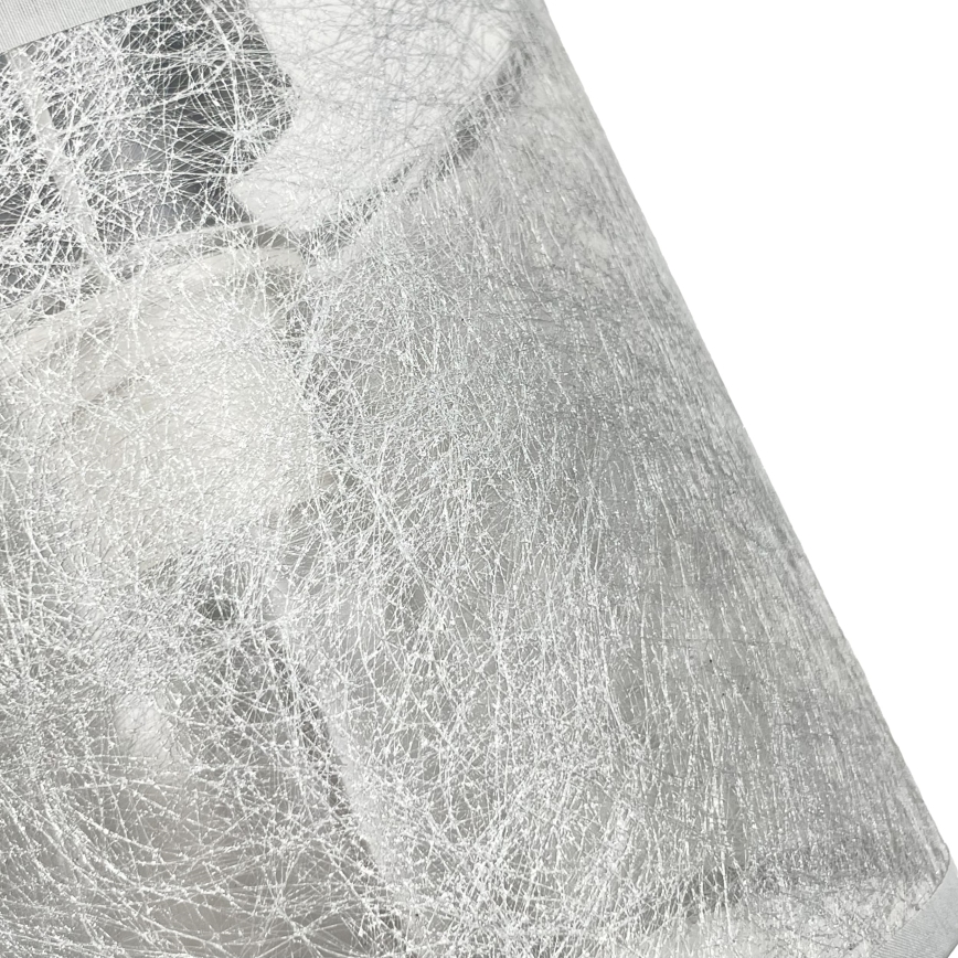 Závesný luster ROSA na reťazi, 3xE27/60W/230V, čierna/šedá