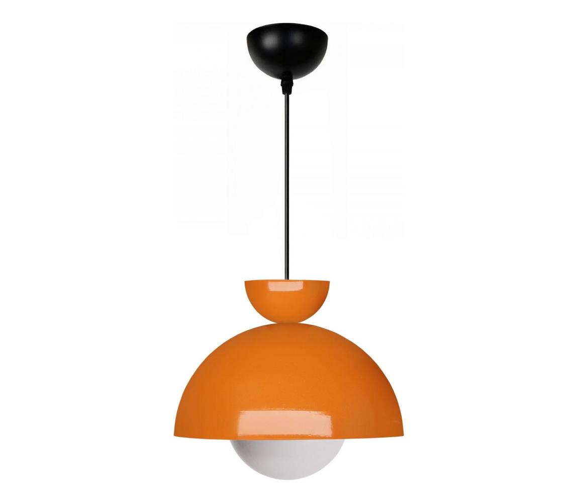 Závesný luster SALVA 1xE27/15W/230V oranžový 780SGN4651