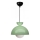 Závesný luster SALVA na lanku 1xE27/15W/230V zelený