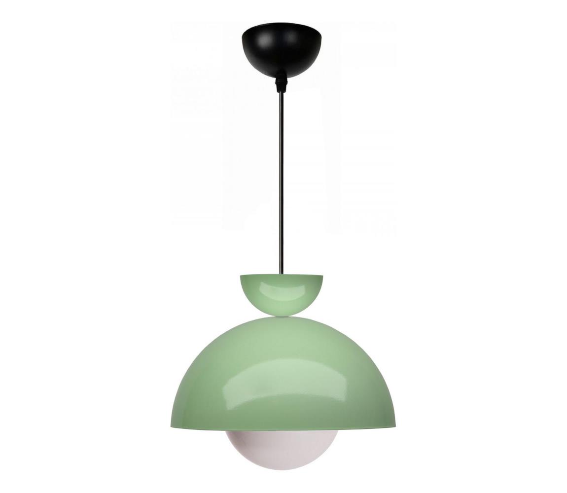 Závesný luster SALVA na lanku 1xE27/15W/230V zelený 780SGN4650