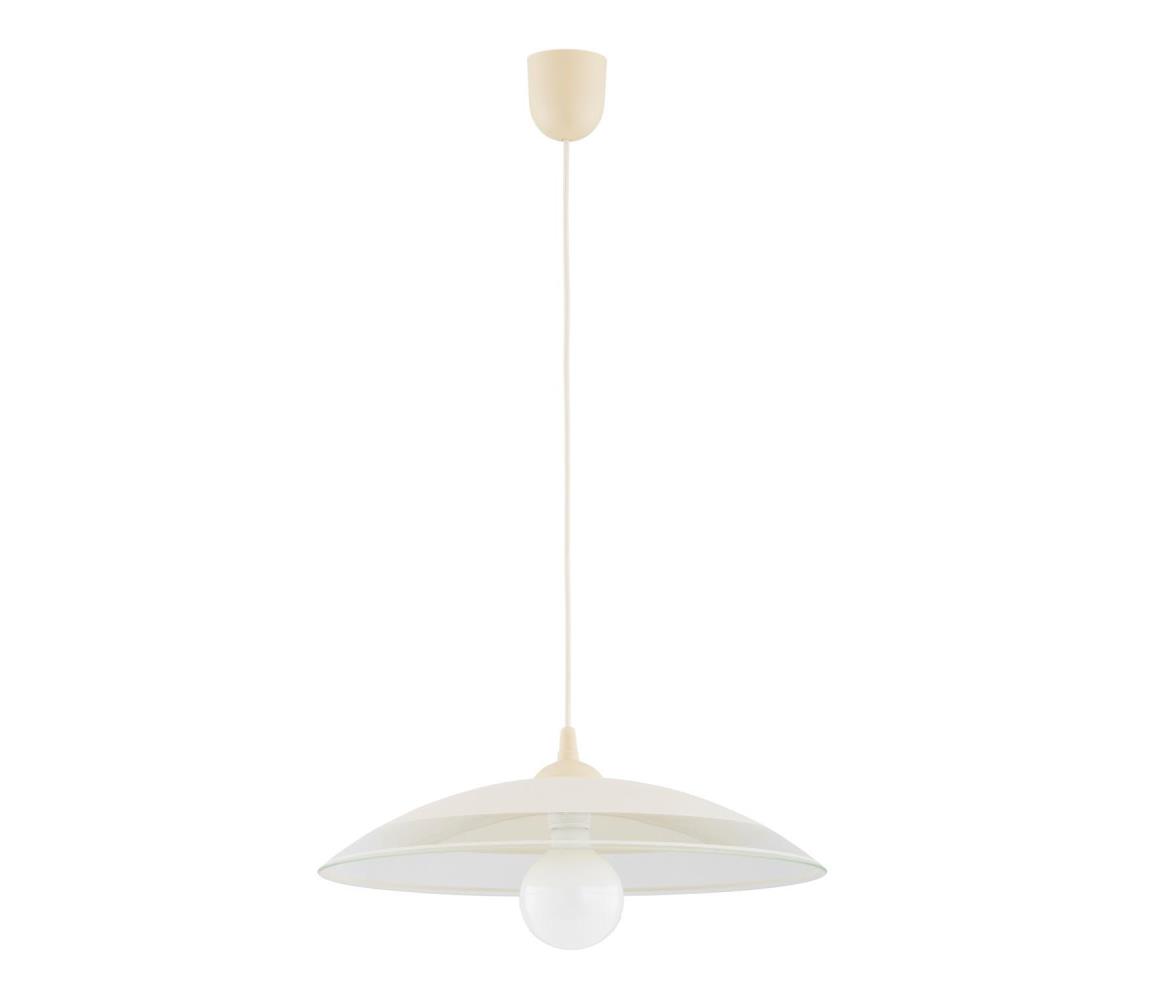 Závesný luster SOTI na lanku 1xE27/15W/230V krémový 61544