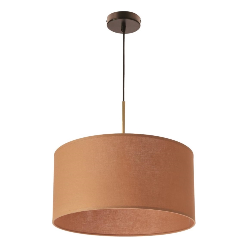 Závesný luster VANTI 1xE27/40W/230V tehlový