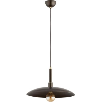 Závesný luster YUMI na lanku 1xE27/15W/230V čierny