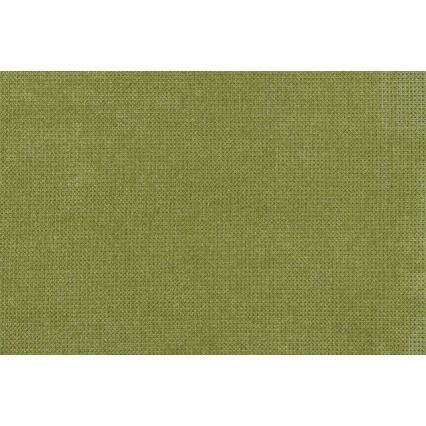 Textília v olivovo zelenej farbe s jemnou, rovnomerne rozloženou textúrou. Vyzerá ako tkanina s hladkým povrchom.