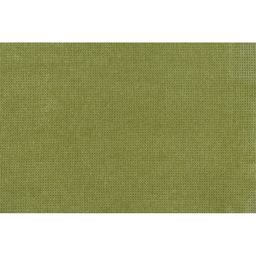 Textília v olivovo zelenej farbe s jemnou, rovnomerne rozloženou textúrou. Vyzerá ako tkanina s hladkým povrchom.
