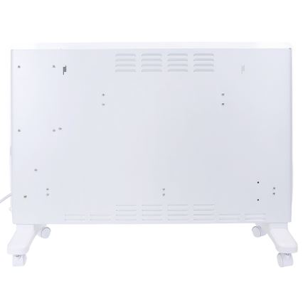 ZEVENTI - Inteligentný elektrický priamotop/konvektor s LCD displejom ECO/1000/2000W/230V Wi-Fi biela