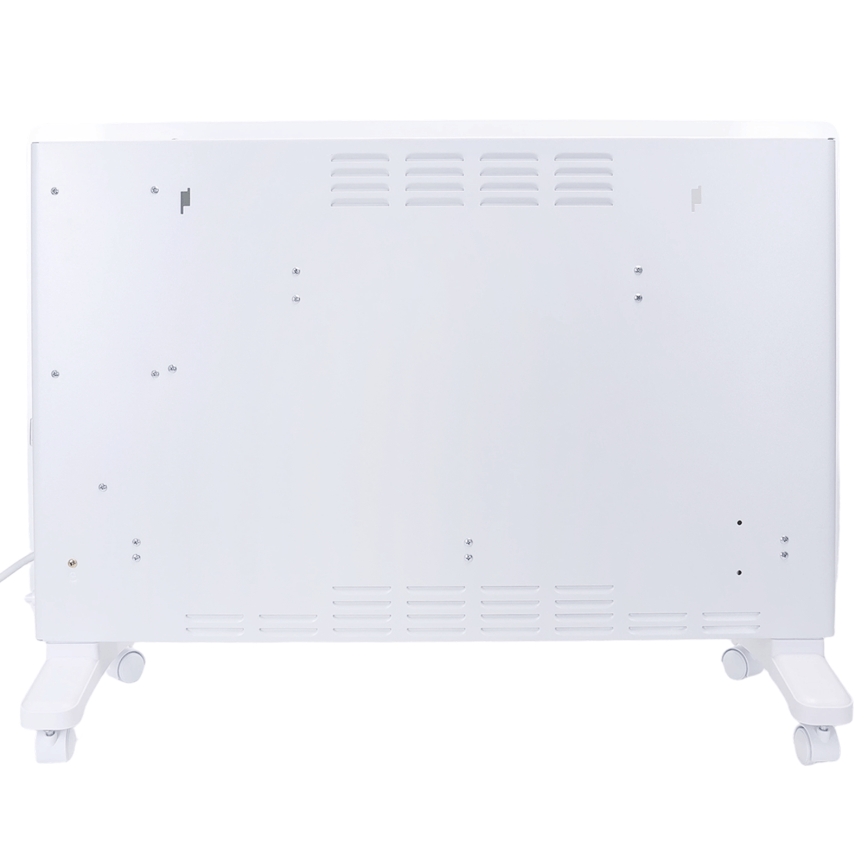 ZEVENTI - Inteligentný elektrický priamotop/konvektor s LCD displejom ECO/1000/2000W/230V Wi-Fi biela