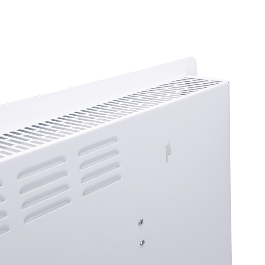 ZEVENTI - Inteligentný elektrický priamotop/konvektor s LCD displejom ECO/1000/2000W/230V Wi-Fi biela