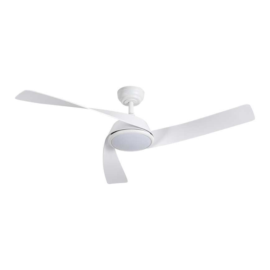 ZEVENTI - LED stmievateľný stropný ventilátor AERYS LED/24W/230V 3000/4000/6000K Wi-Fi Tuya biela + diaľkové ovládanie
