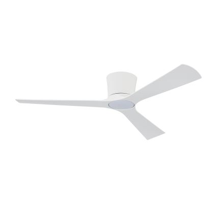 ZEVENTI - LED Stmievateľný stropný ventilátor AUREX LED/24W/230V 3000/4000/6000K Wi-Fi Tuya biely + diaľkové ovládanie