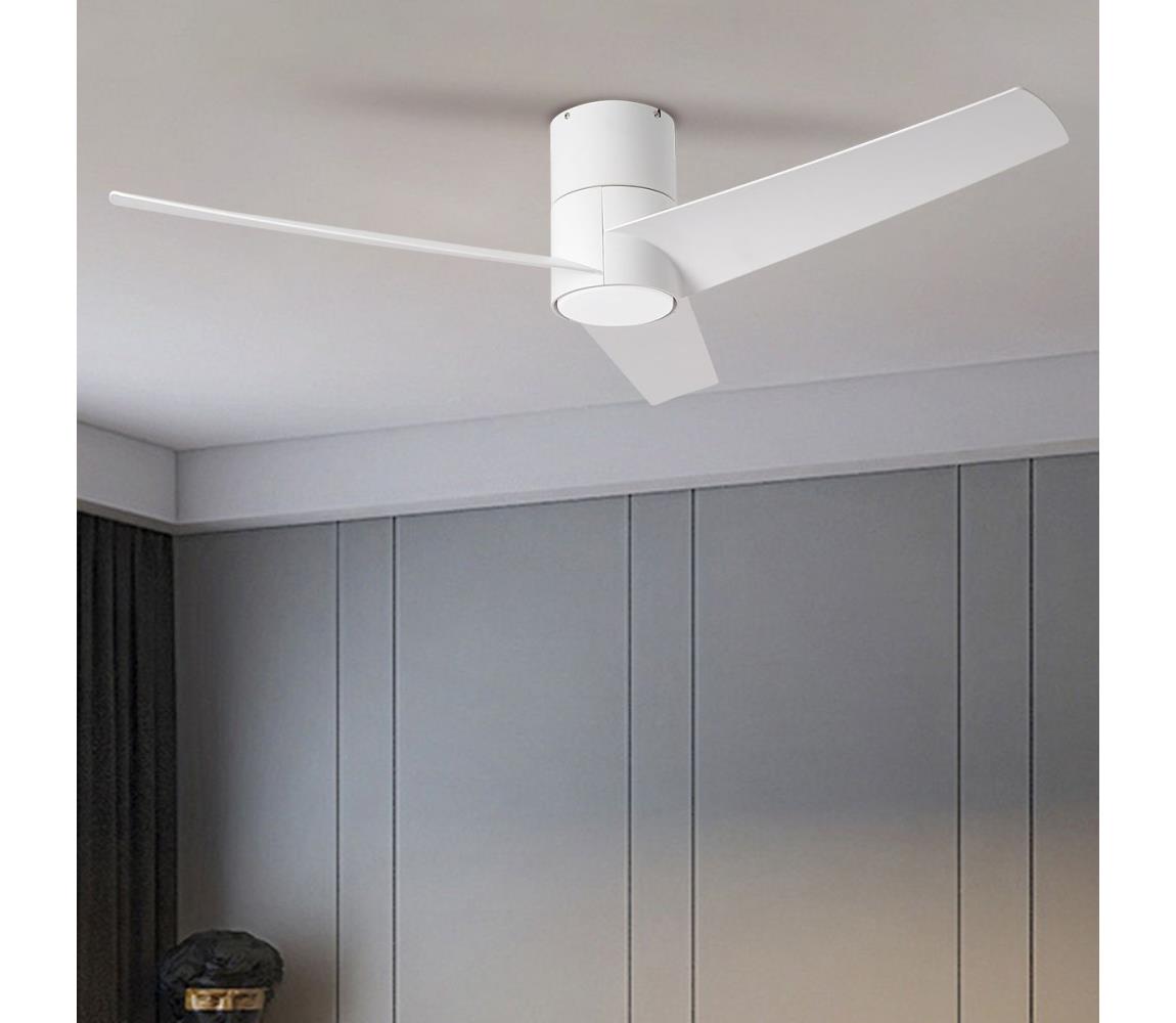 ZE - LED stropný látor BARROSA LED/18W/230V Wi-Fi Tuya biela + diaľkové ovládanie ZEV004