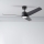 ZEVENTI - LED Stropný ventilátor ORVIETO LED/18W/230V 3000-6000K Wi-Fi Tuya čierny + diaľkové ovládanie