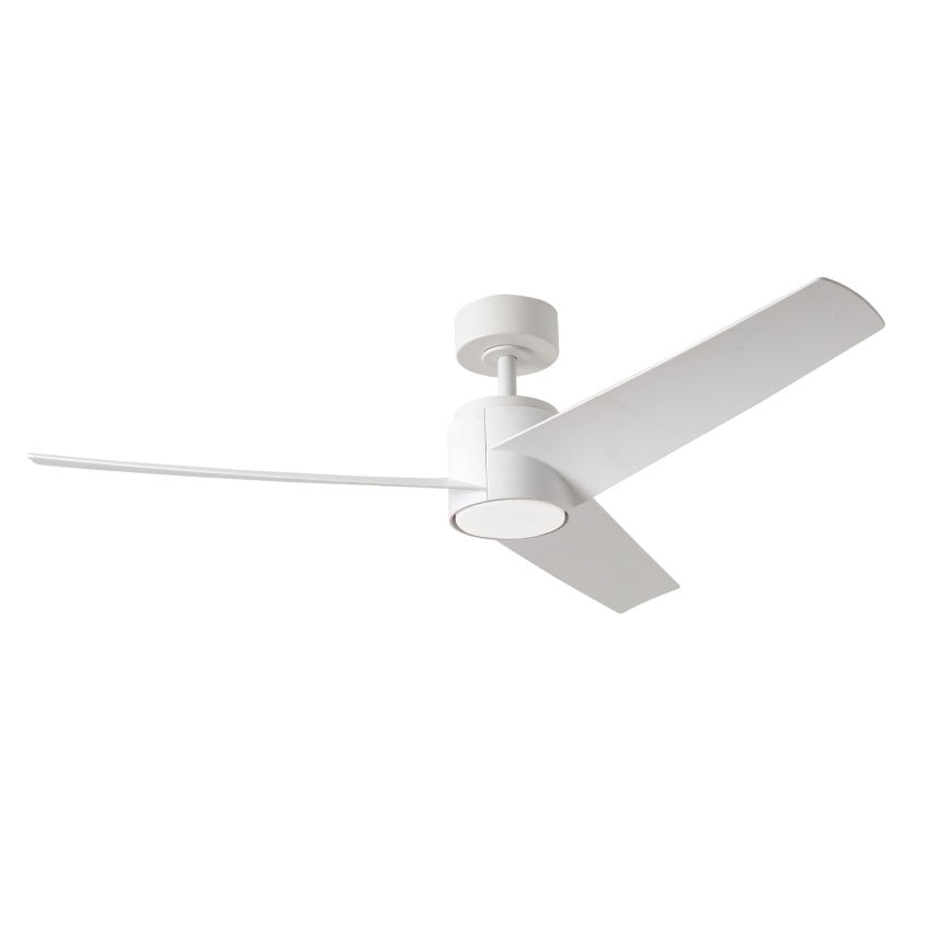 ZEVENTI - LED Stmievateľný stropný ventilátor ORVIETO LED/18W/230V 3000-6000K Wi-Fi Tuya biela + diaľkové ovládanie