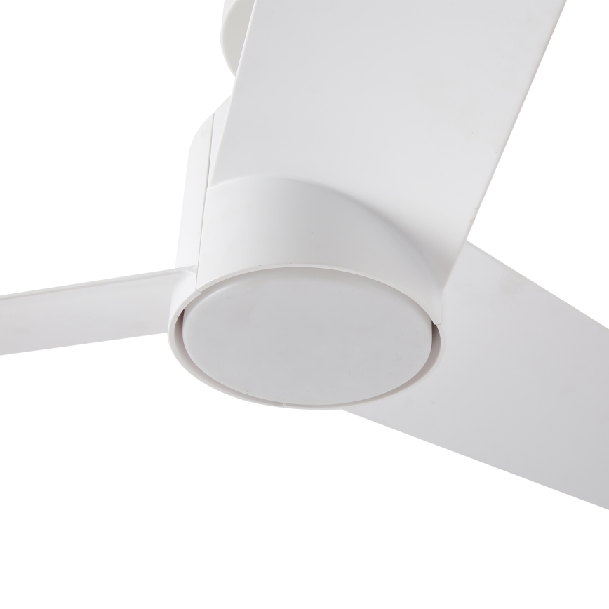 ZEVENTI - LED Stmievateľný stropný ventilátor ORVIETO LED/18W/230V 3000-6000K Wi-Fi Tuya biela + diaľkové ovládanie