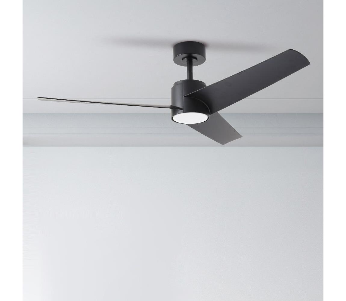 ZE ZE - LED Stropný látor ORVIETO LED/18W/230V Wi-Fi Tuya čierna + DO