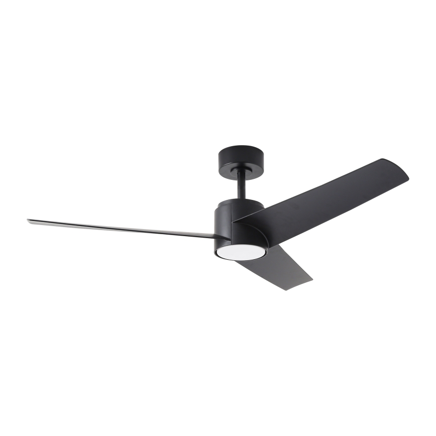 ZEVENTI - LED Stropný ventilátor ORVIETO LED/18W/230V 3000-6000K Wi-Fi Tuya čierny + diaľkové ovládanie