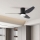 ZEVENTI - LED Stropný ventilátor PADUA LED/18W/230V 3000-6000K Wi-Fi Tuya čierny + diaľkové ovládanie