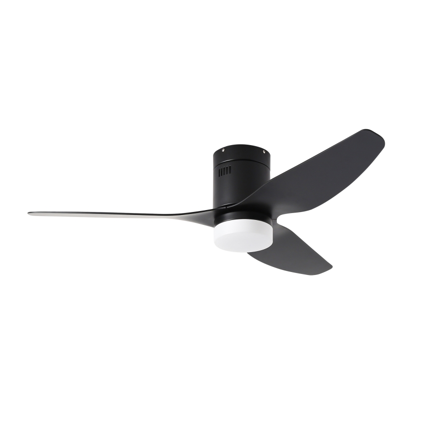 ZEVENTI - LED Stropný ventilátor PADUA LED/18W/230V 3000-6000K Wi-Fi Tuya čierny + diaľkové ovládanie