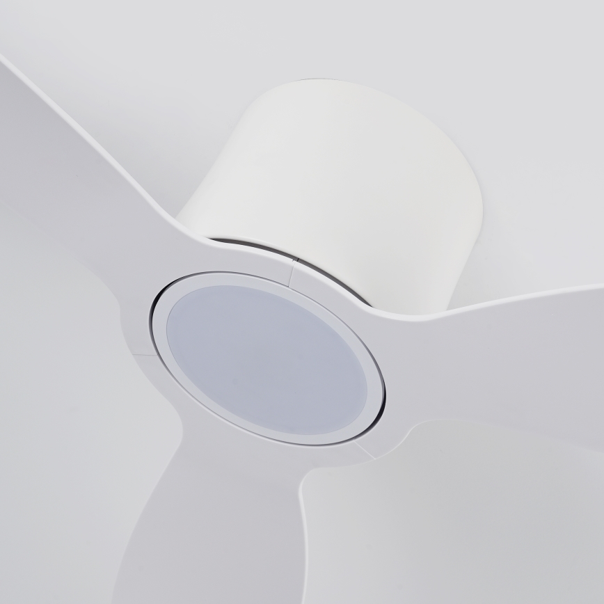 ZEVENTI - LED stmievateľný stropný ventilátor VENTORA LED/24W/230V 3000/4000/6000K Wi-Fi Tuya biely + diaľkové ovládanie