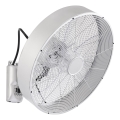 ZEVENTI - Nástenný ventilátor FANNY 50W/230V matný chróm + diaľkové ovládanie