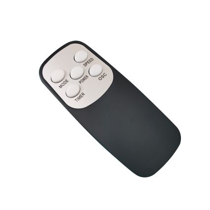 ZEVENTI - Nástenný ventilátor FANNY 50W/230V matný chróm + diaľkové ovládanie