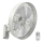 ZEVENTI - Nástenný ventilátor FREEZE 50W/230V pr. 40 cm biela + diaľkové ovládanie