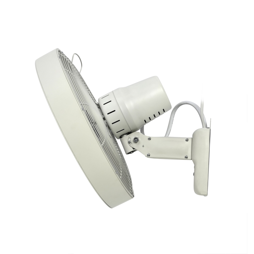 ZEVENTI - Nástenný ventilátor FREEZE 50W/230V pr. 40 cm biela + diaľkové ovládanie