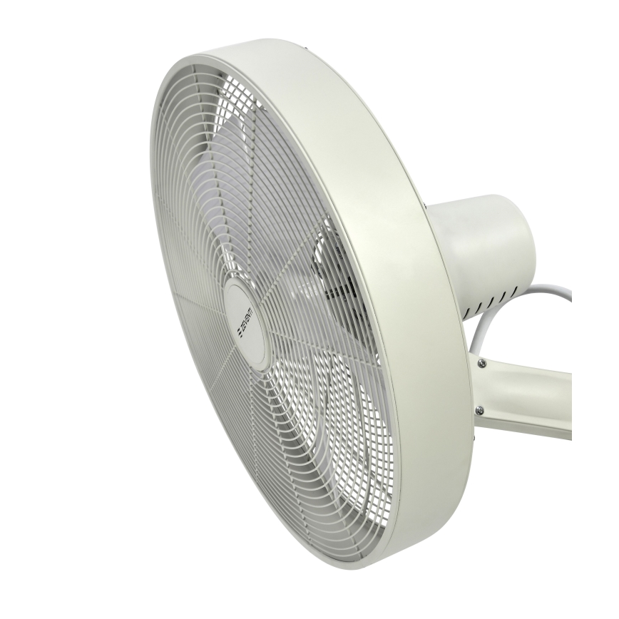 ZEVENTI - Nástenný ventilátor FREEZE 50W/230V pr. 40 cm biela + diaľkové ovládanie