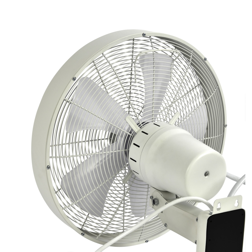 ZEVENTI - Nástenný ventilátor FREEZE 50W/230V pr. 40 cm biela + diaľkové ovládanie