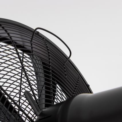 ZEVENTI - Nástenný ventilátor FREEZE 50W/230V pr. 40 cm čierna + diaľkové ovládanie