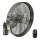 ZEVENTI - Nástenný ventilátor FREEZE 50W/230V pr. 40 cm matný chróm + diaľkové ovládanie