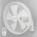 ZEVENTI - Nástenný ventilátor FREEZE 50W/230V pr. 45 cm biela + diaľkové ovládanie