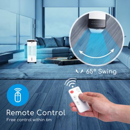 ZEVENTI - Ochladzovač vzduchu ARCTIC 60W/230V čierna/biela