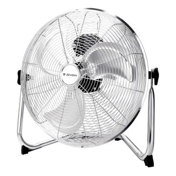 ZEVENTI - Podlahový ventilátor FLOW 60W/230V 44,5 cm lesklý chróm